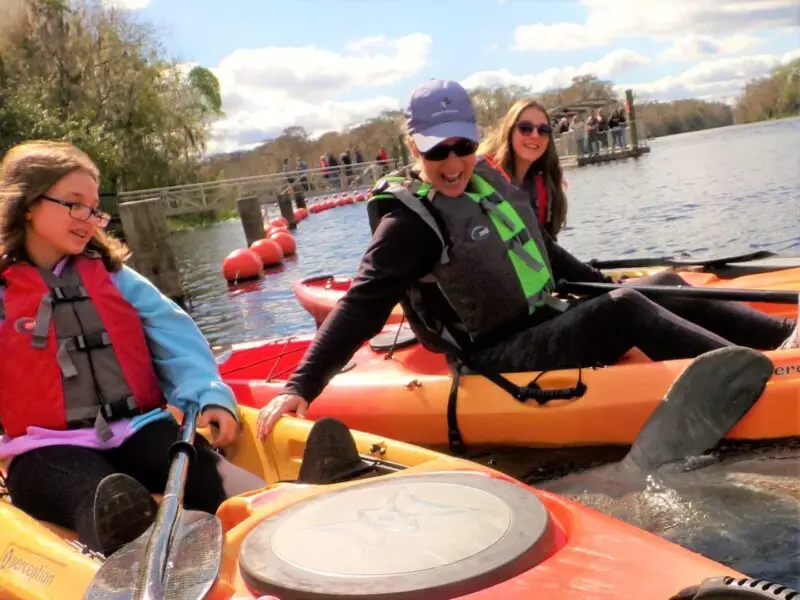 Kayaking Blue Springs